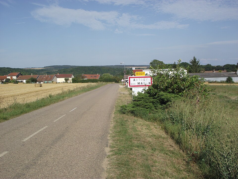 Entrée d'agglomération Autrey