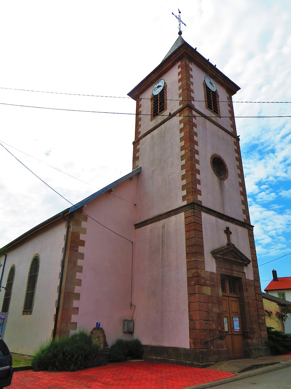Bertrambois 54 eglise