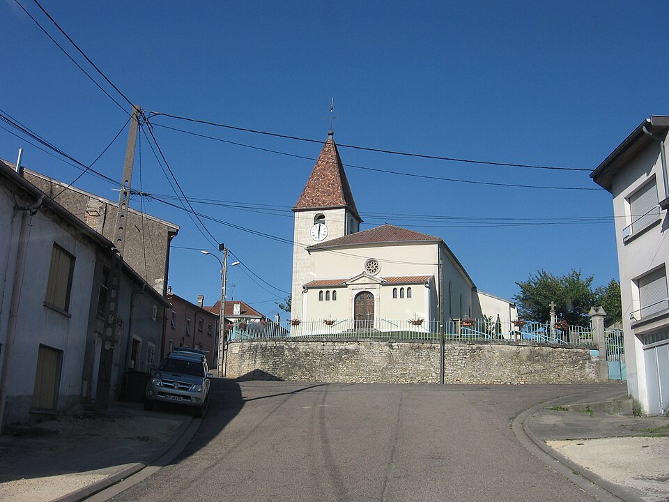 Church Chaudeney — sur — Moselle