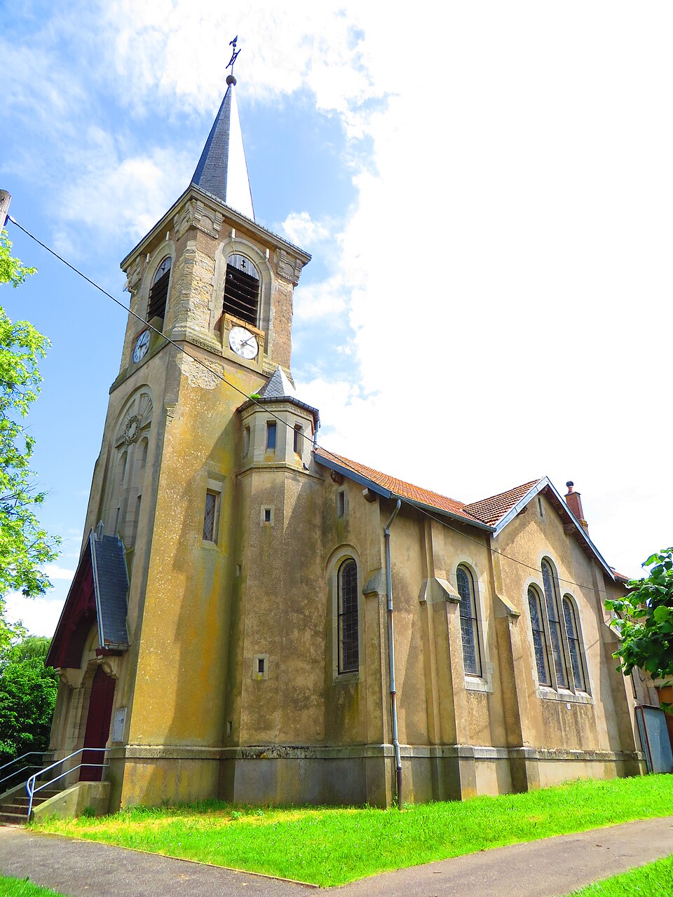 Chenicourt Église Saint — Jean — Baptiste