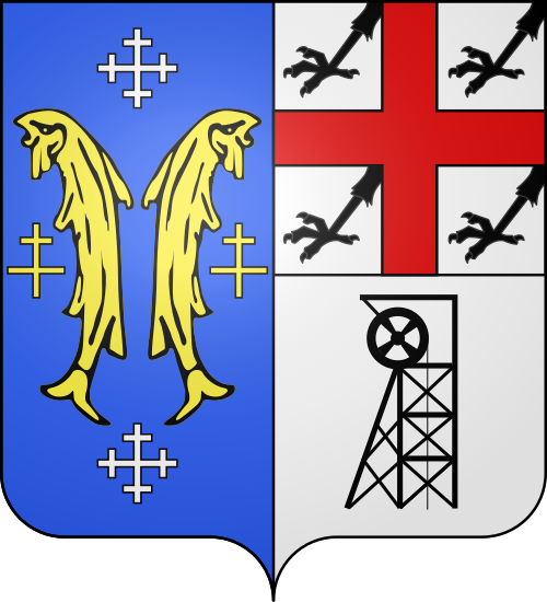 Blason de Haucourt-Moulaine