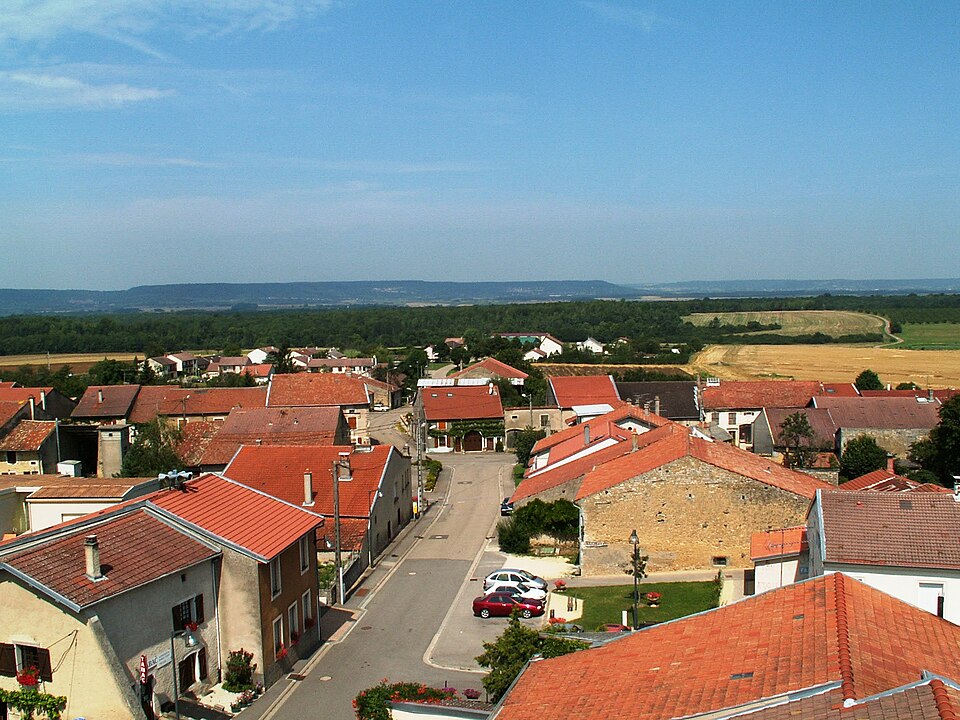 Ochey vue du clocher