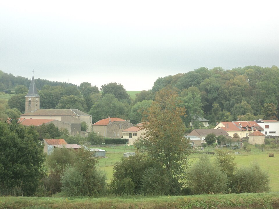 Tucquegnieux village vue de la colline