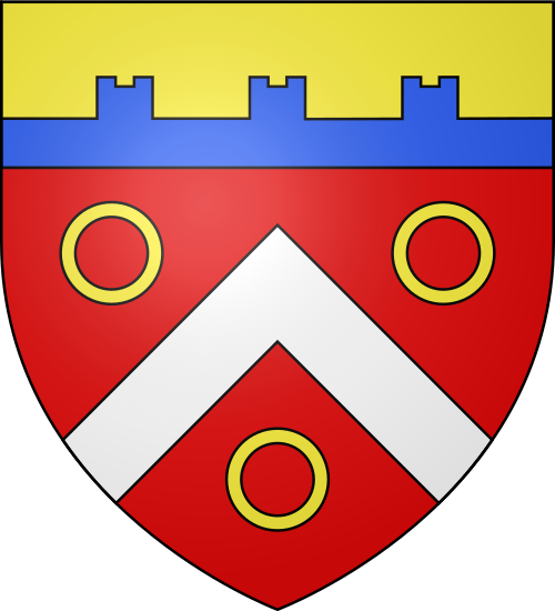 Blason de Vandeléville