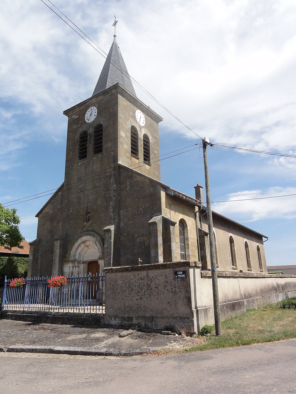 Amel — sur — l'Étang (Meuse) église
