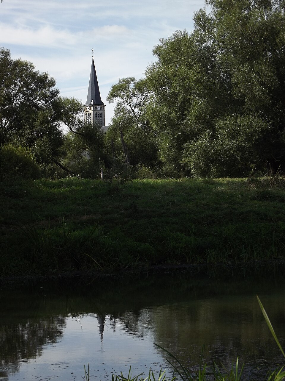 Bannoncourt ,vue de la Meuse