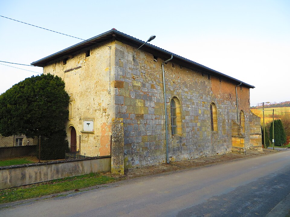 Belrain église de la Nativité de la Sainte — Vierge