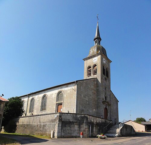 Bouquemont (Meuse) église (01) eltondita recadrée