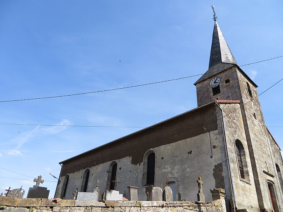 Bréhéville église Saint — Jean — Baptiste