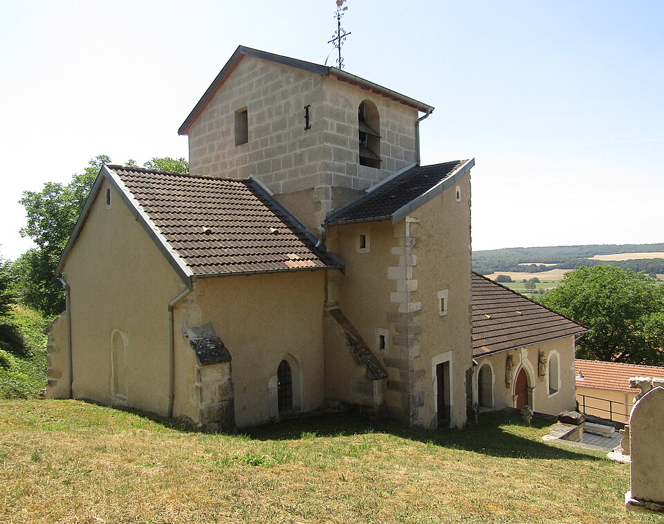 Brixey — aux — Chanoines, Église Sainte — Marie — Madeleine