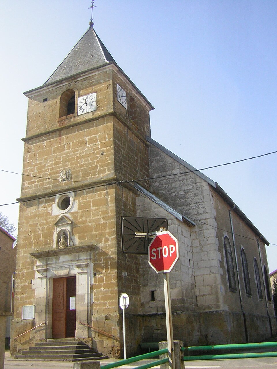 Église paroissiale Sainte — Libaire de Burey en Vaux