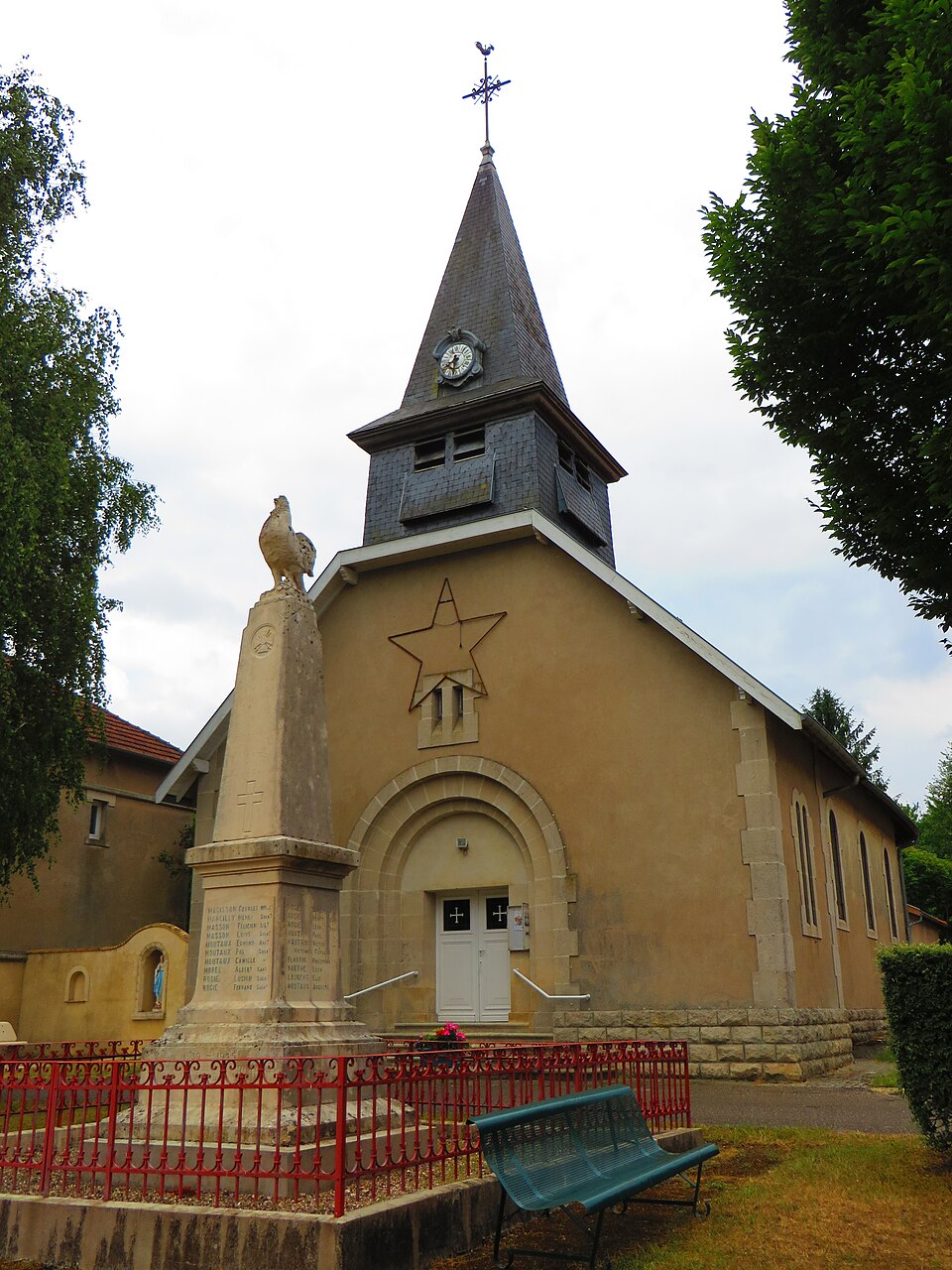 Chattancourt Église Saint — Nicolas