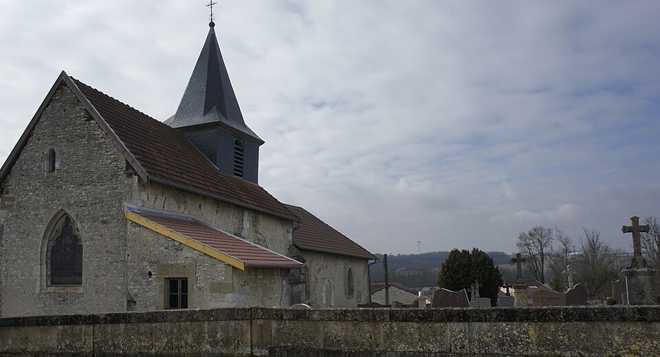 Église de Courcelles sur Aire