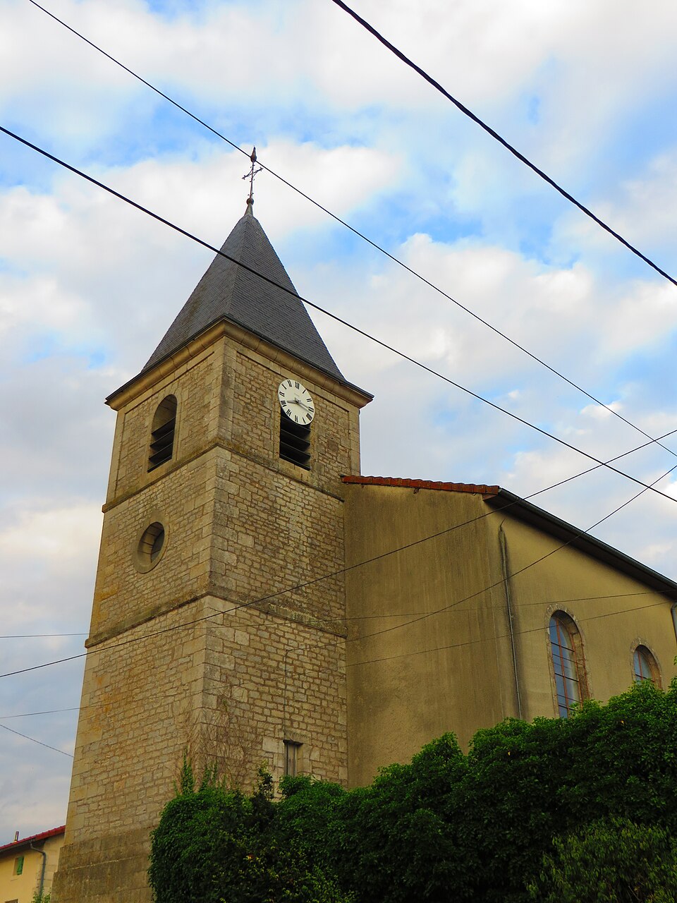 Dombasle — en — Argonne Église Saint — Basle