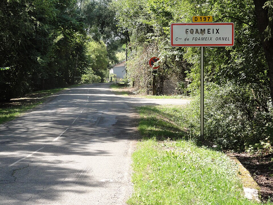 Foameix — Ornel (Meuse) city limit sign Foameix