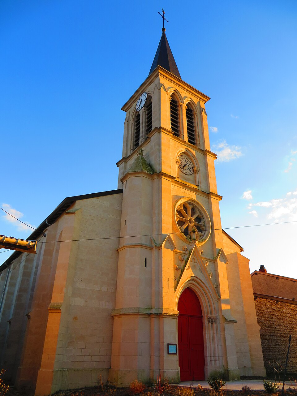 Lignières — sur — Aire Église de l'Assomption