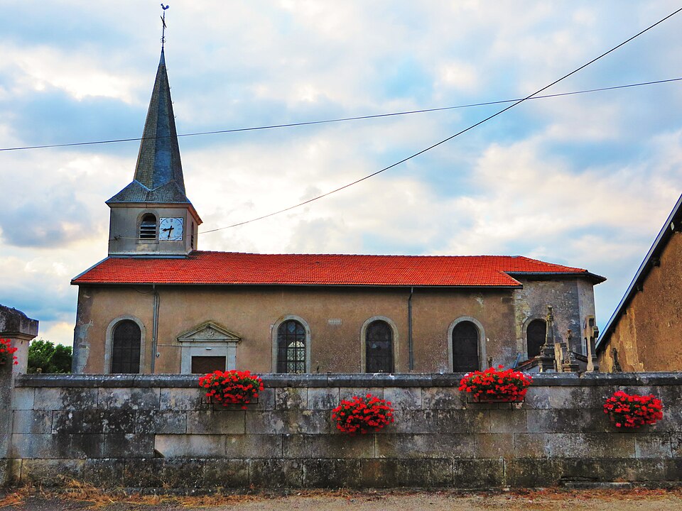 Nixéville — Blercourt L'église Saint — Léger de Nixéville