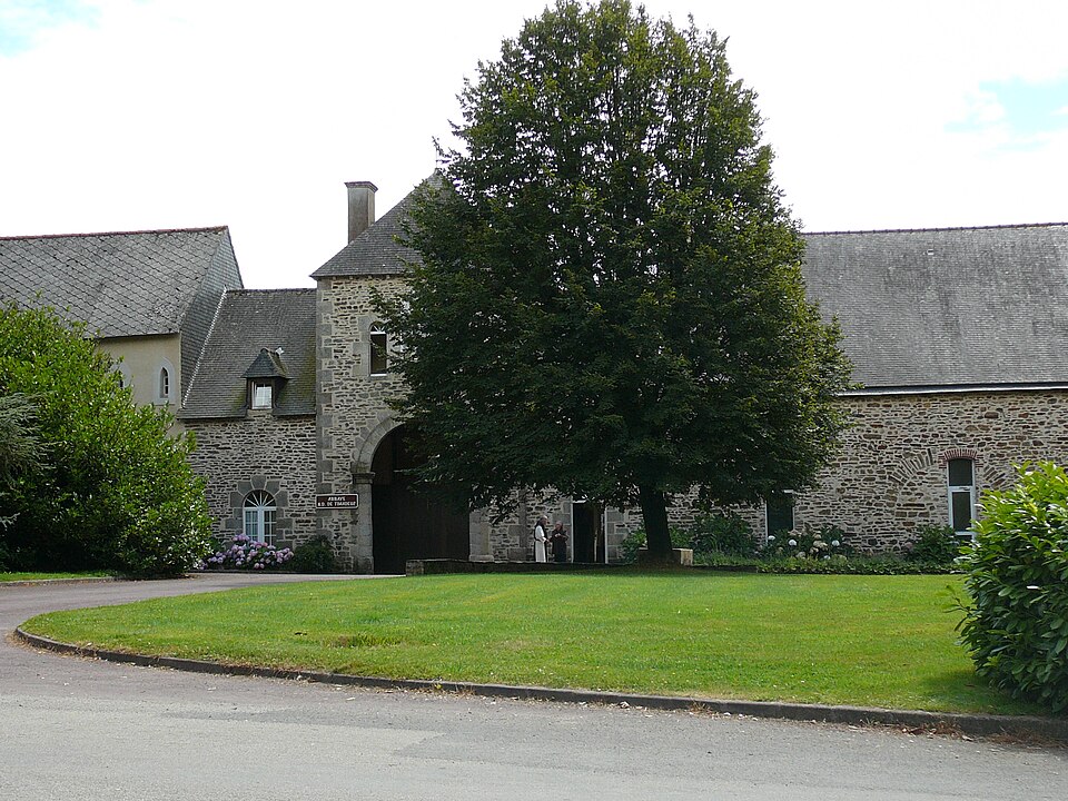 Entrée de l'abbaye de Timadeuc