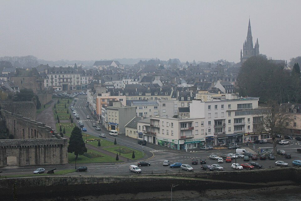 Vue d'Hennebont