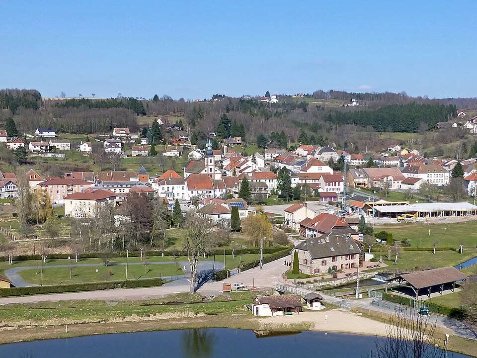 Abreschviller depuis la roche du Moulin (2)