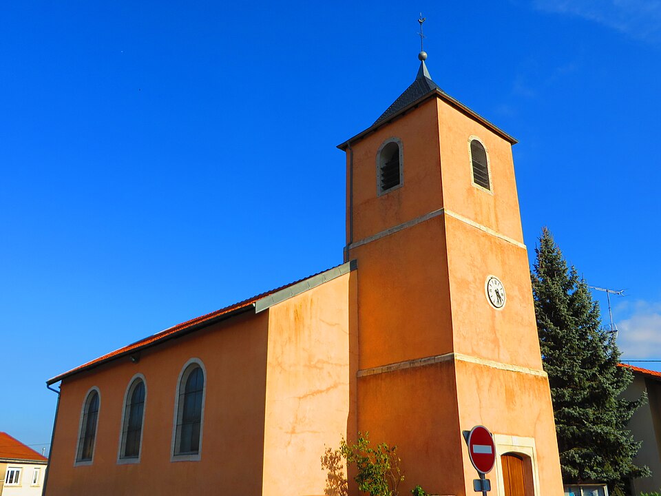 Amelécourt l'église Saint — Martin