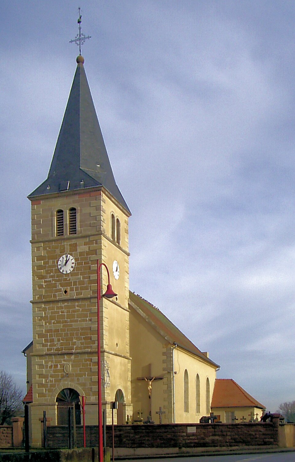 Biding, Eglise Sainte — Barbe