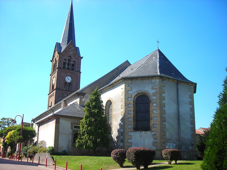 Boucheporn — chevet église