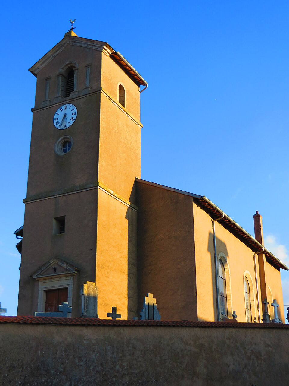 Burlioncourt l'église Saint — Léger