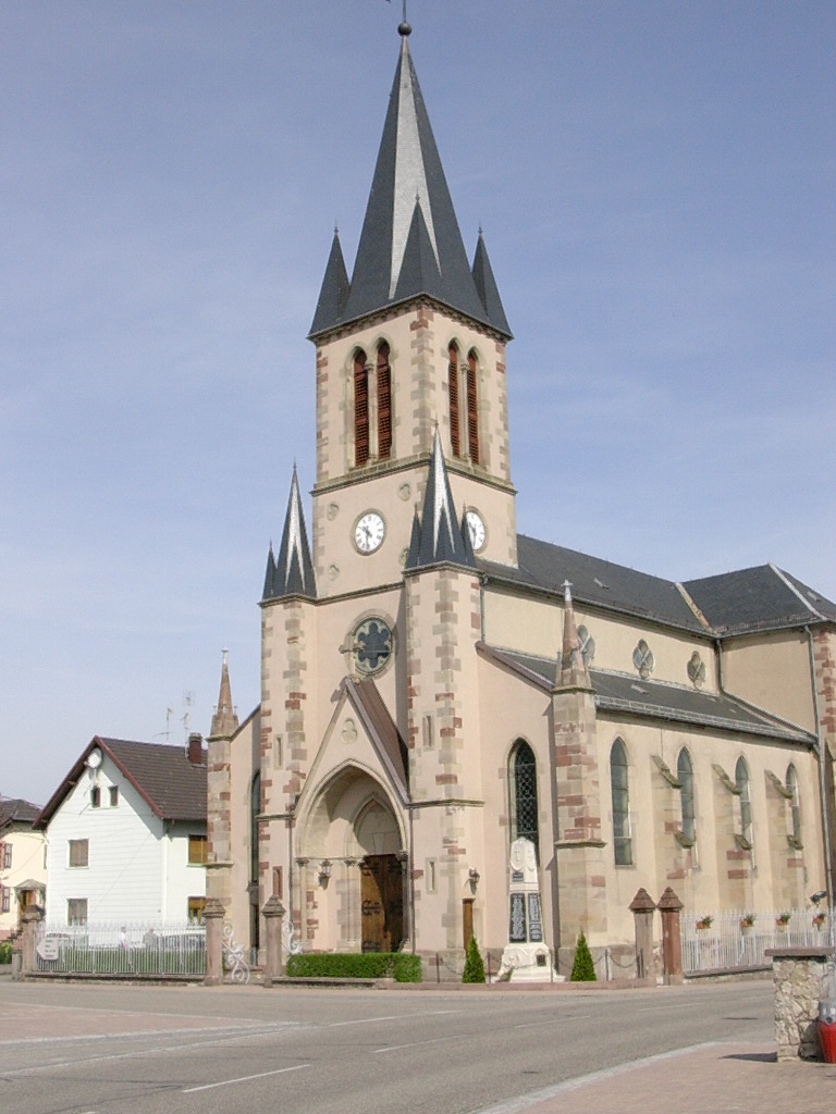 Eglise — st — pierre — enchenberg