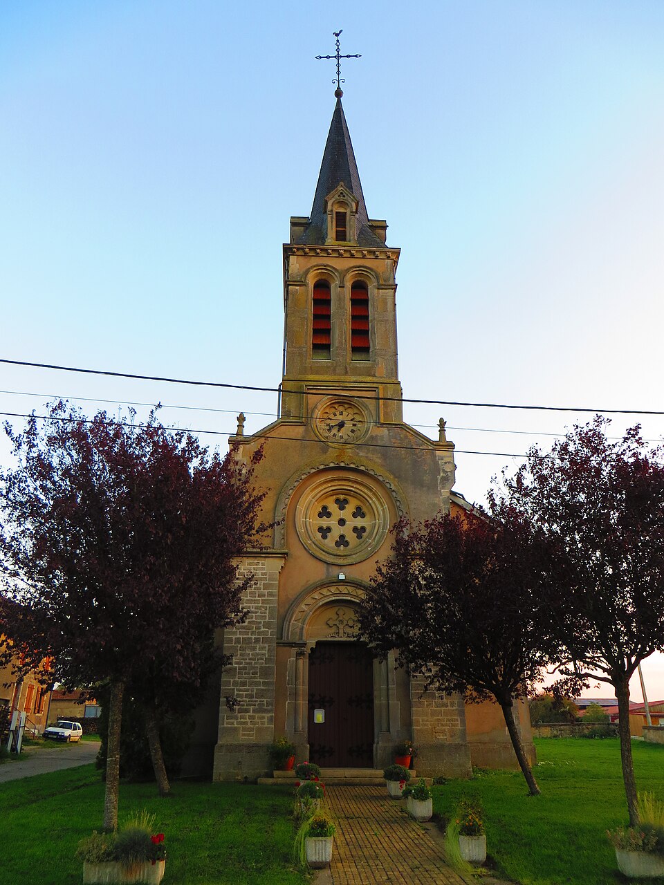Frémery l'église Saint — Jean — Baptiste