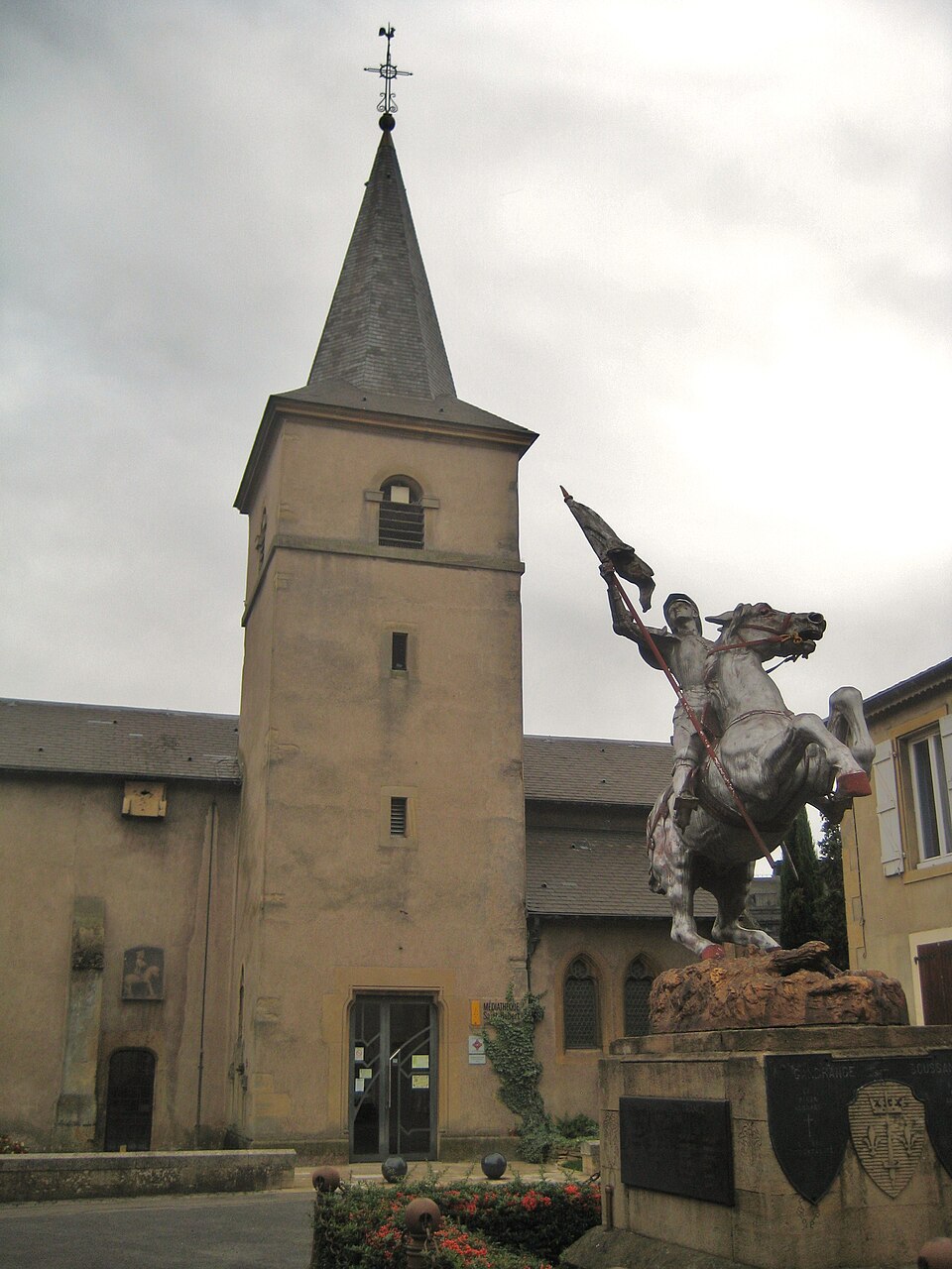 Eglise jeanne d'arc Gandrange