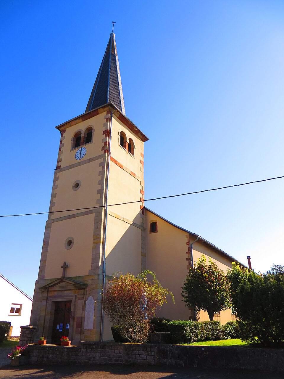 Gondrexange Église Saint — Luc