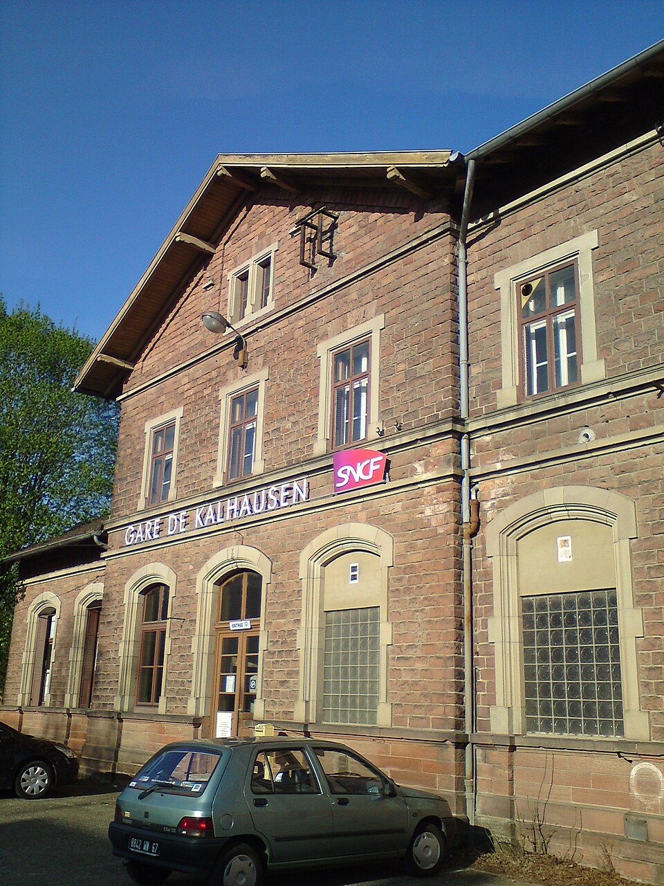 Gare de Kalhausen, Moselle, France