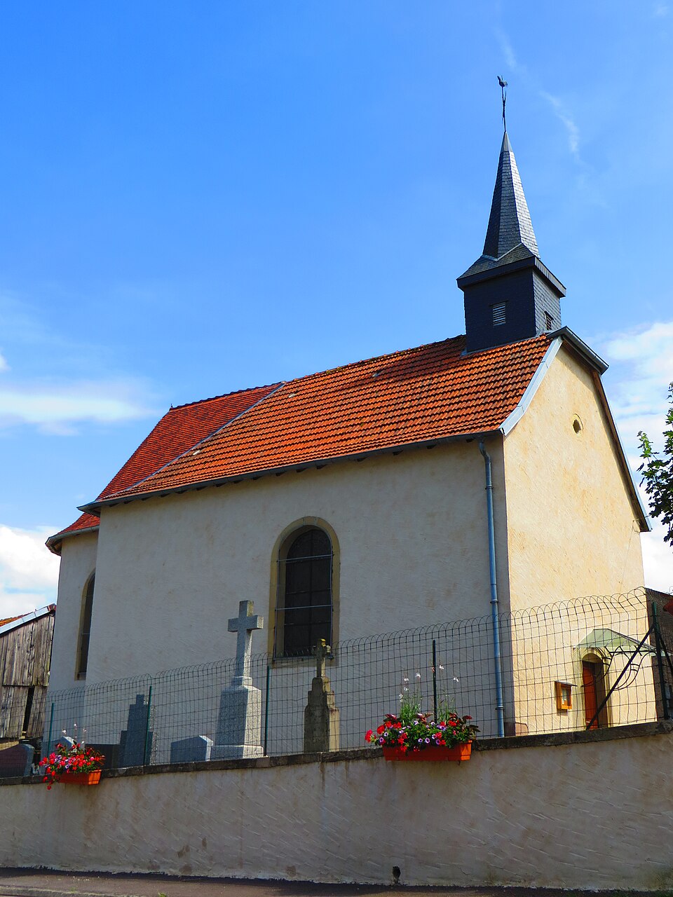 Laneuveville Lorquin eglise