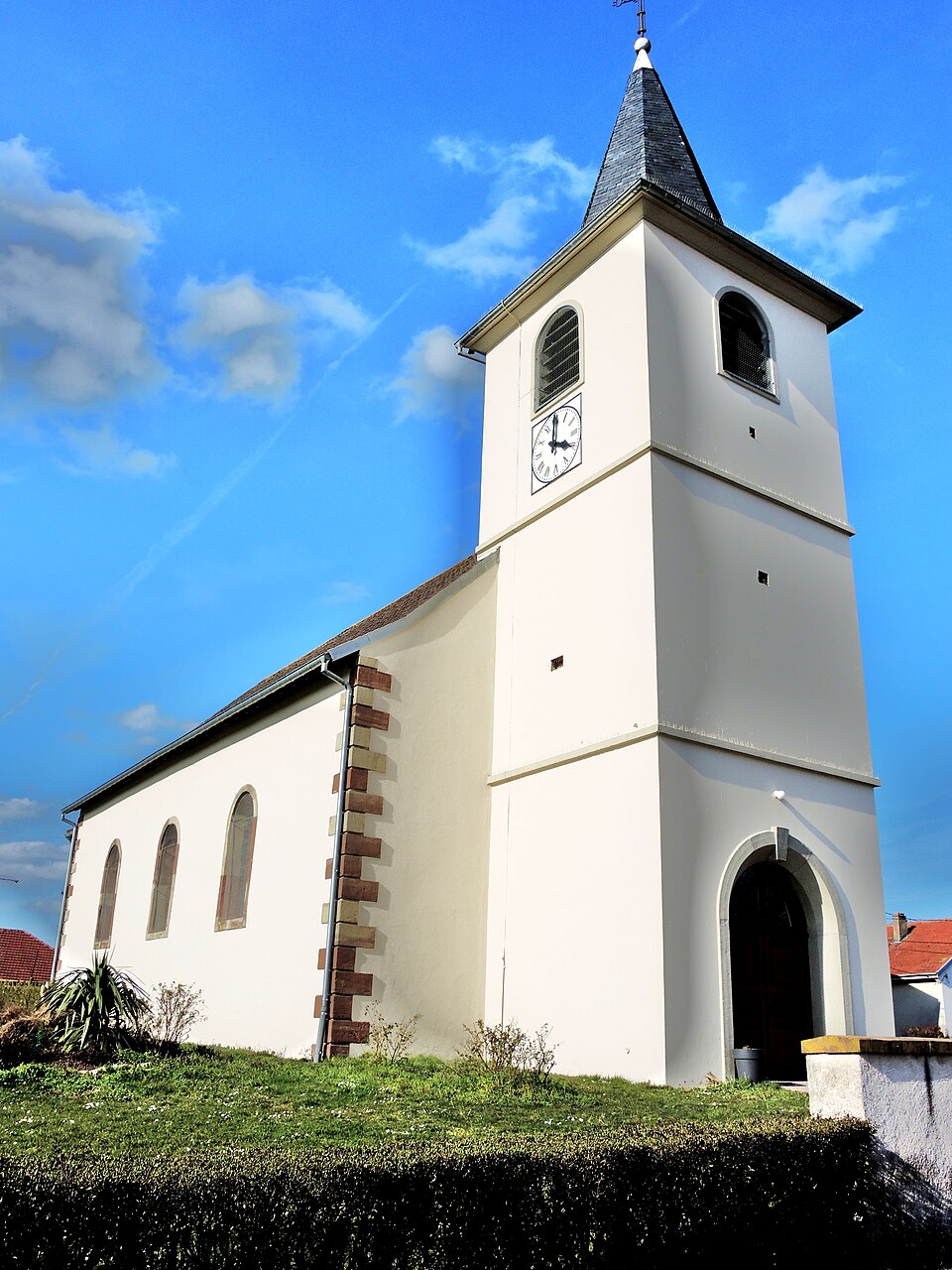 Languimberg. Eglise saint Adelphe. 2016 — 03 — 26