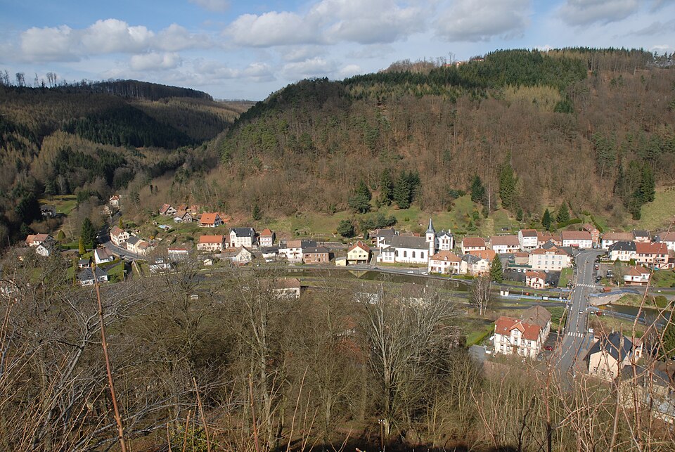 Lutzelbourg from Castle
