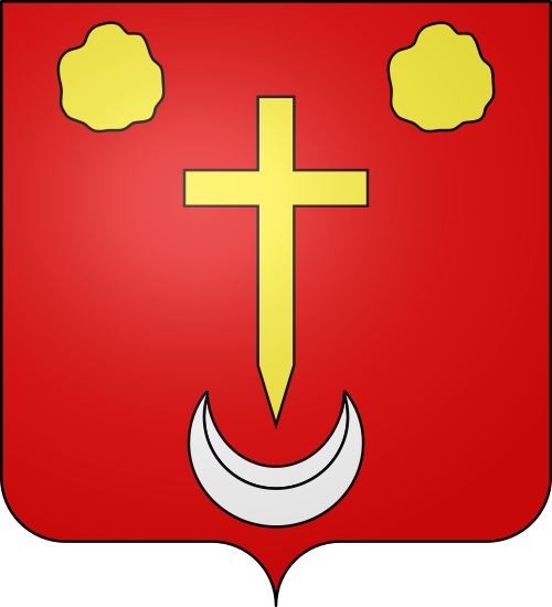 Blason de Maizières-lès-Vic