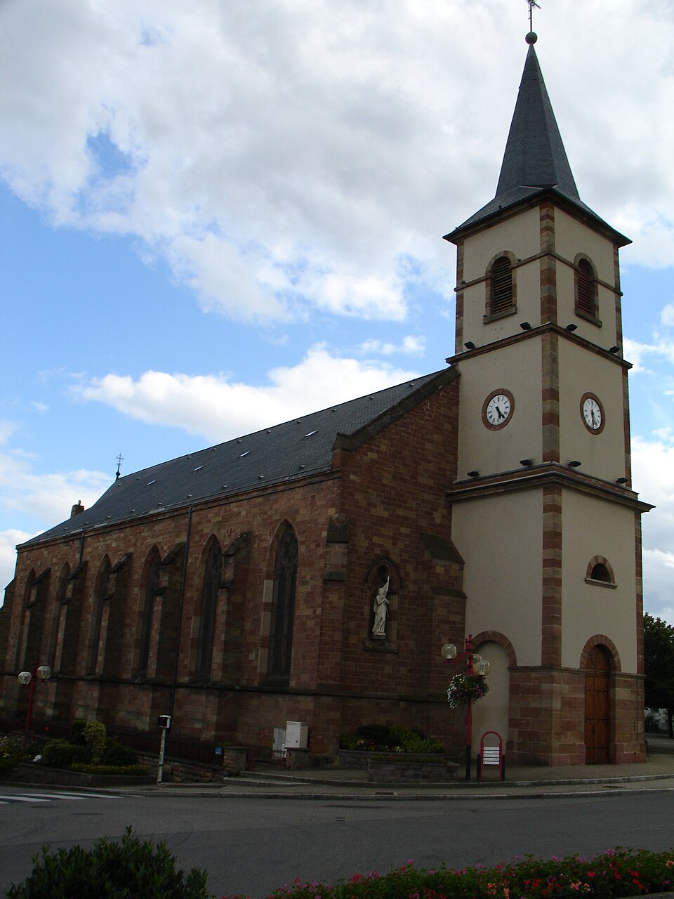 Porcelette Église Sainte — Croix 02