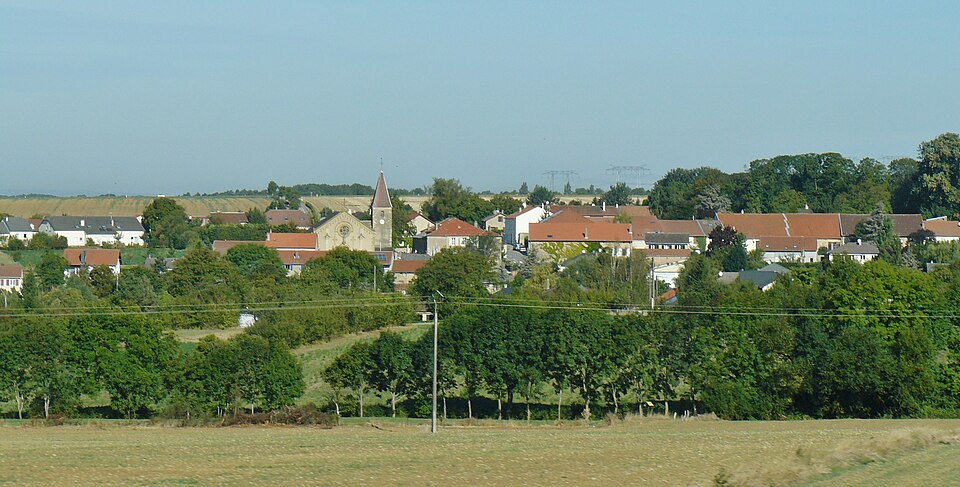 View of Retonfey from A4