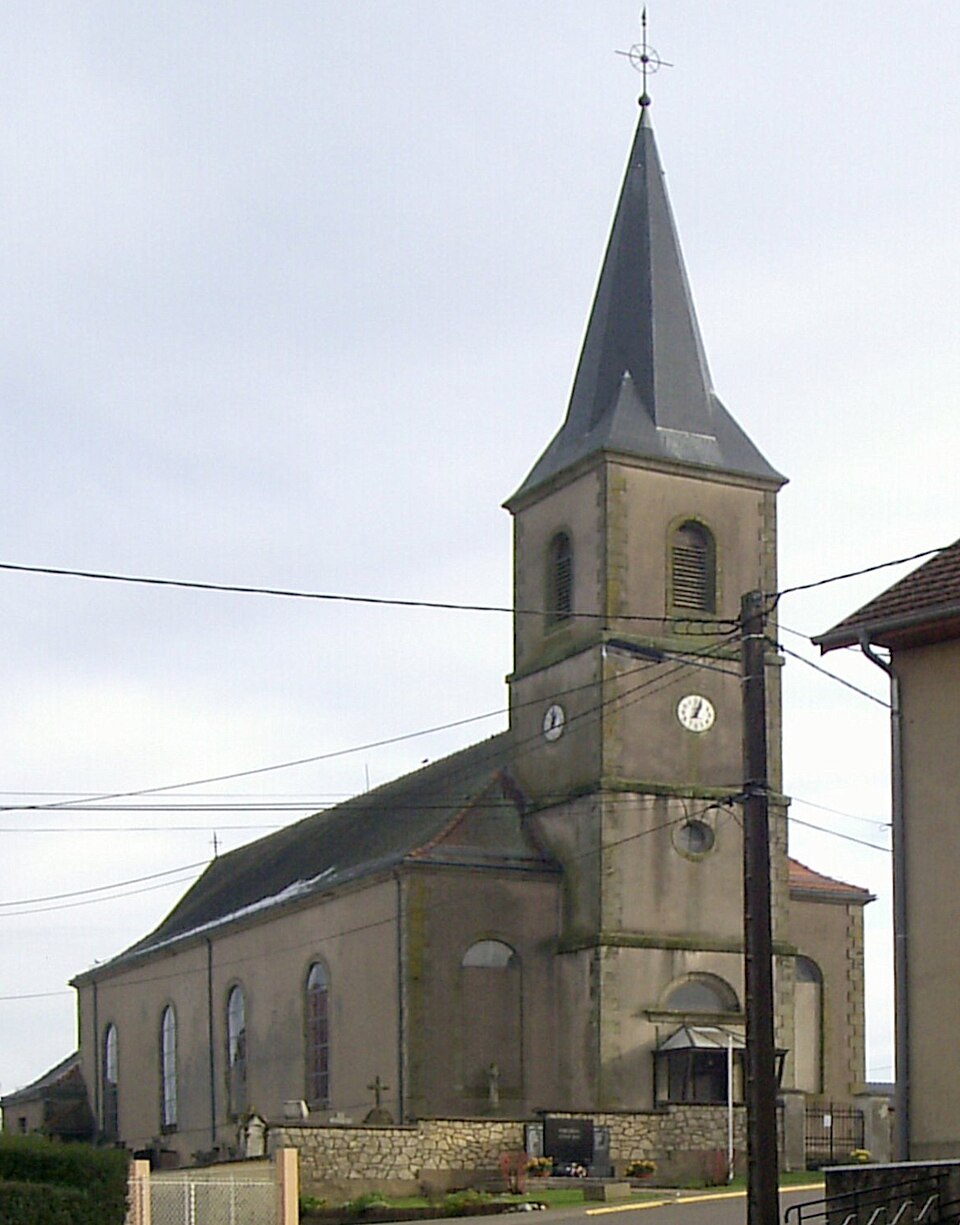 Vahl — Ebersing, Église Saint — Jean — Baptiste