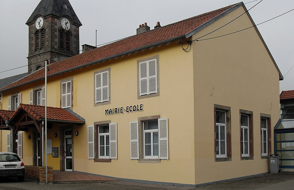 Vieux — Lixheim, Mairie — ecole