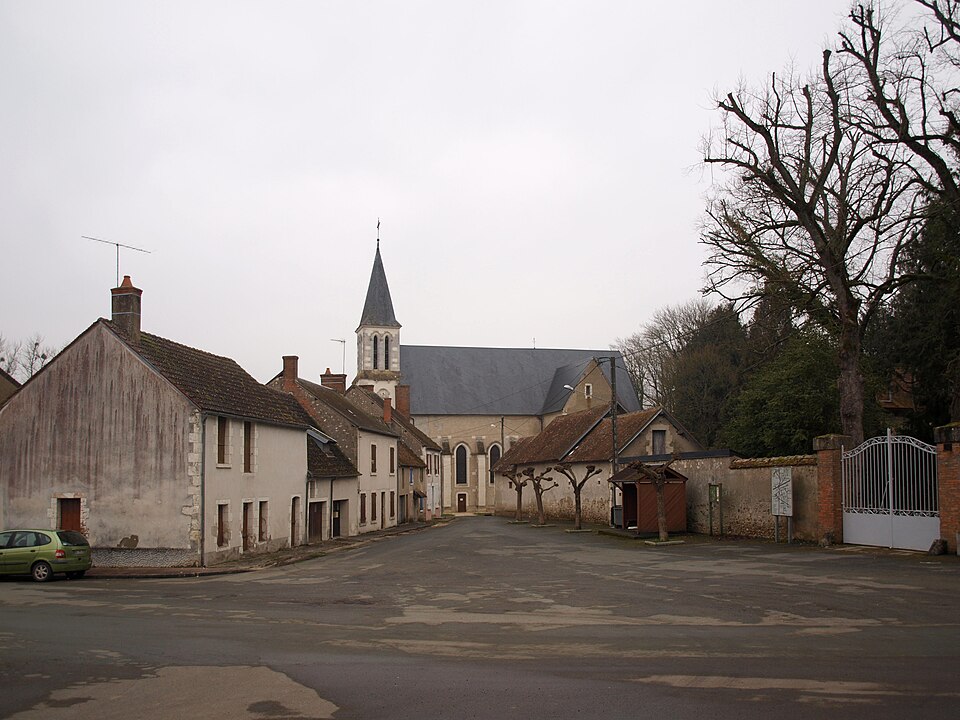 Annay — 58 — rue & église