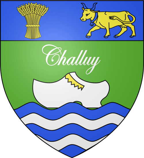 Blason de Challuy