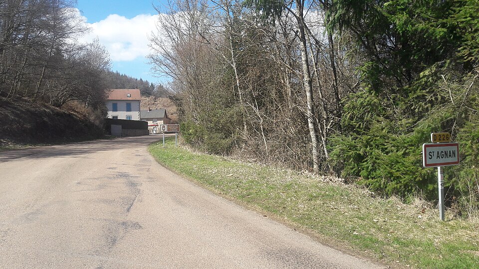 Saint Agnan panneau 1