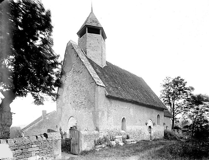 Eglise Saint — Didier — Ensemble sud — ouest — Saint — Didier — Médiathèque de l'architecture et du patrimoine — APMH00022578