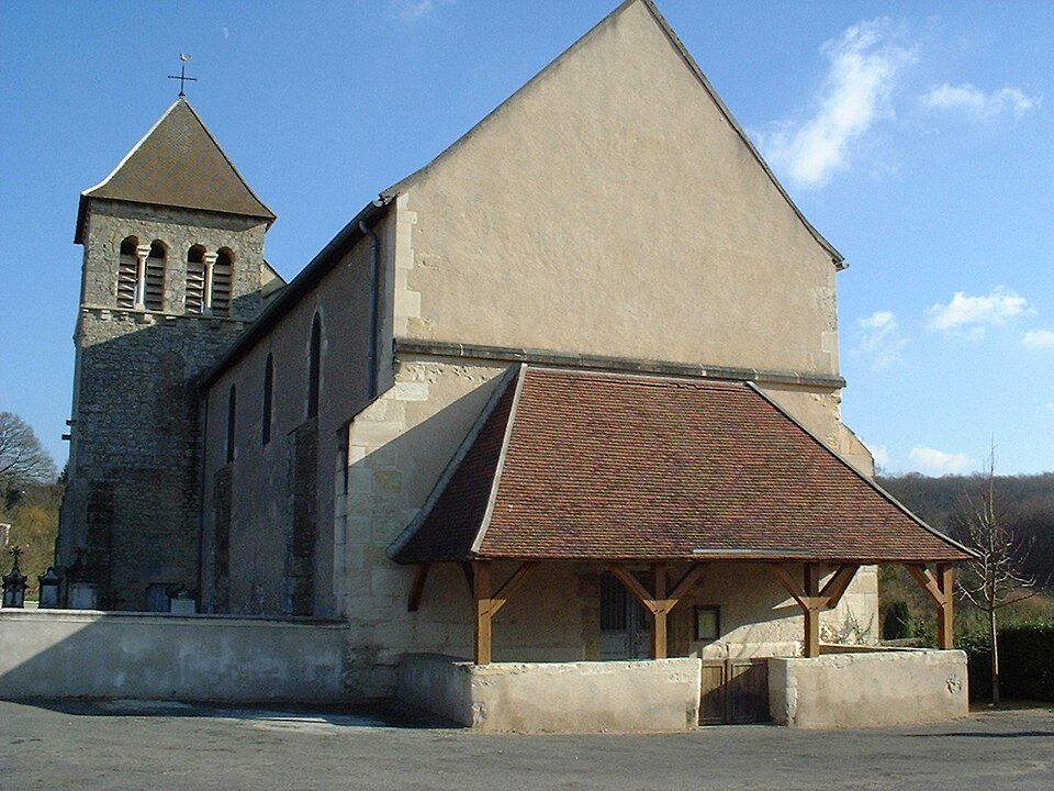 Entrée Eglise Sauvigny les bois