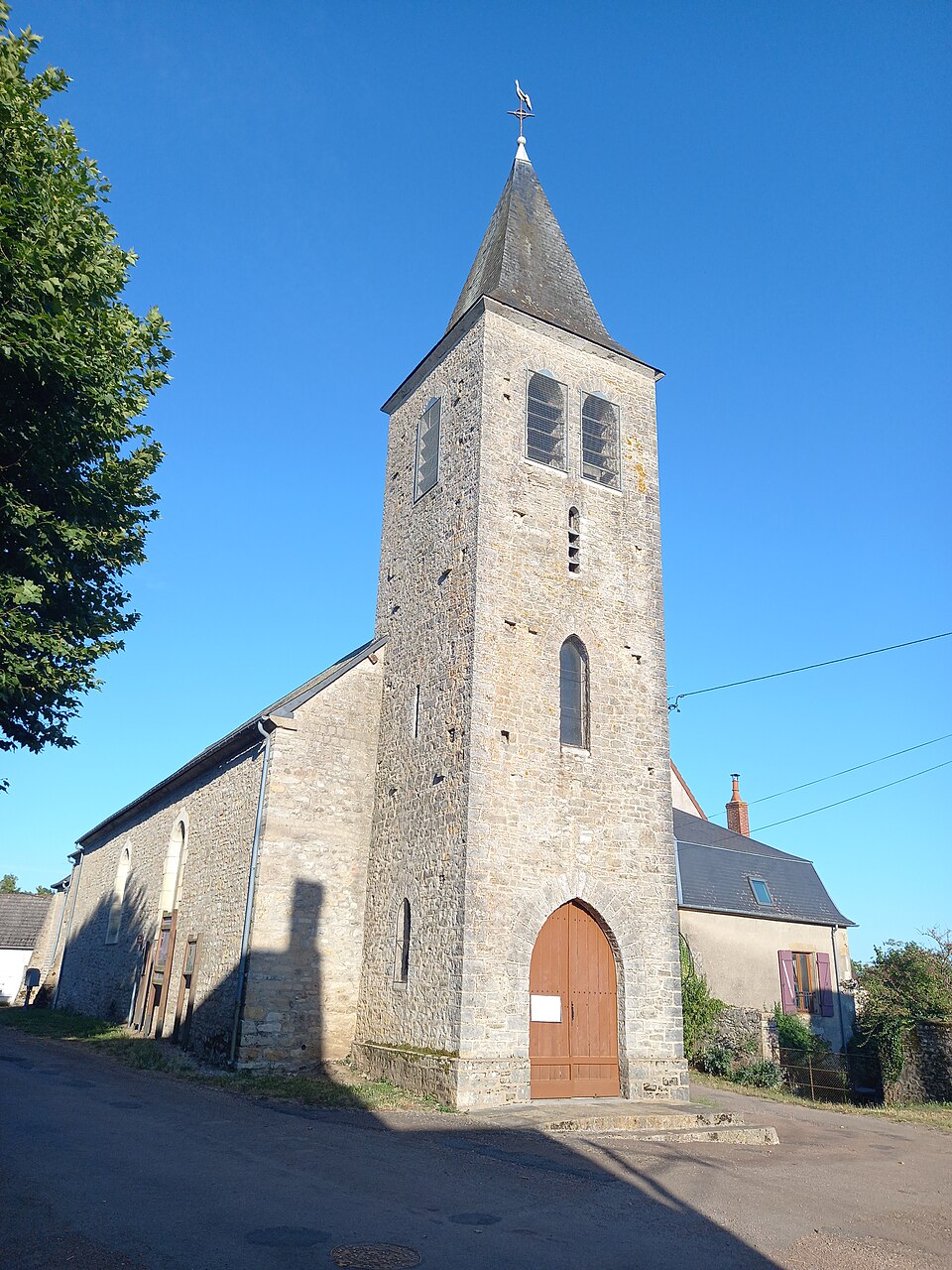 Église Saint — Léger de Saxi — Bourdon