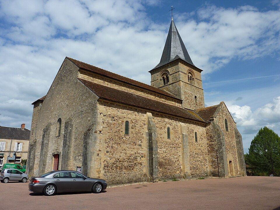 148 Eglise de Semelay vue extérieure