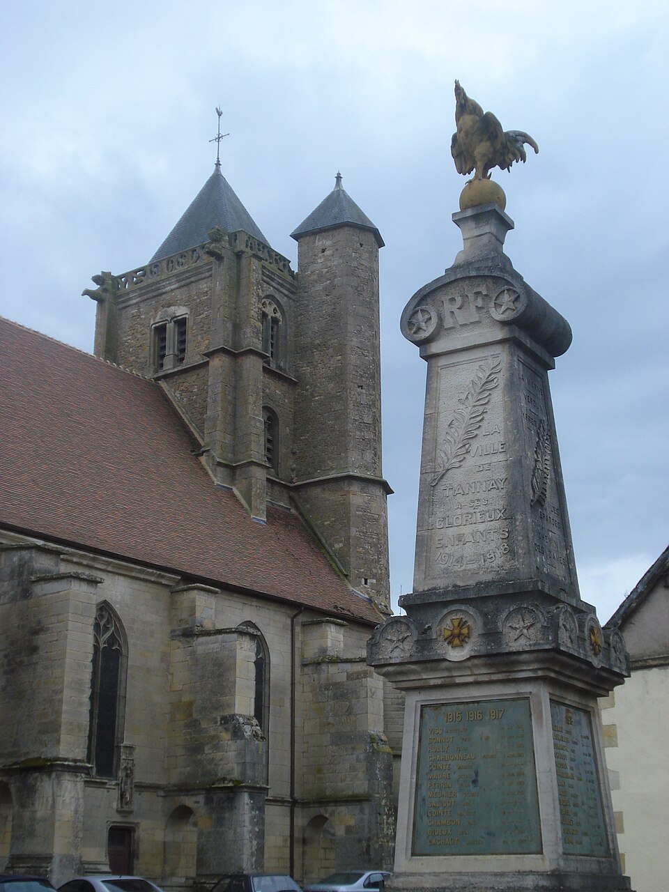 Tannay (Nièvre, Fr) Collégiale Sant — Léger