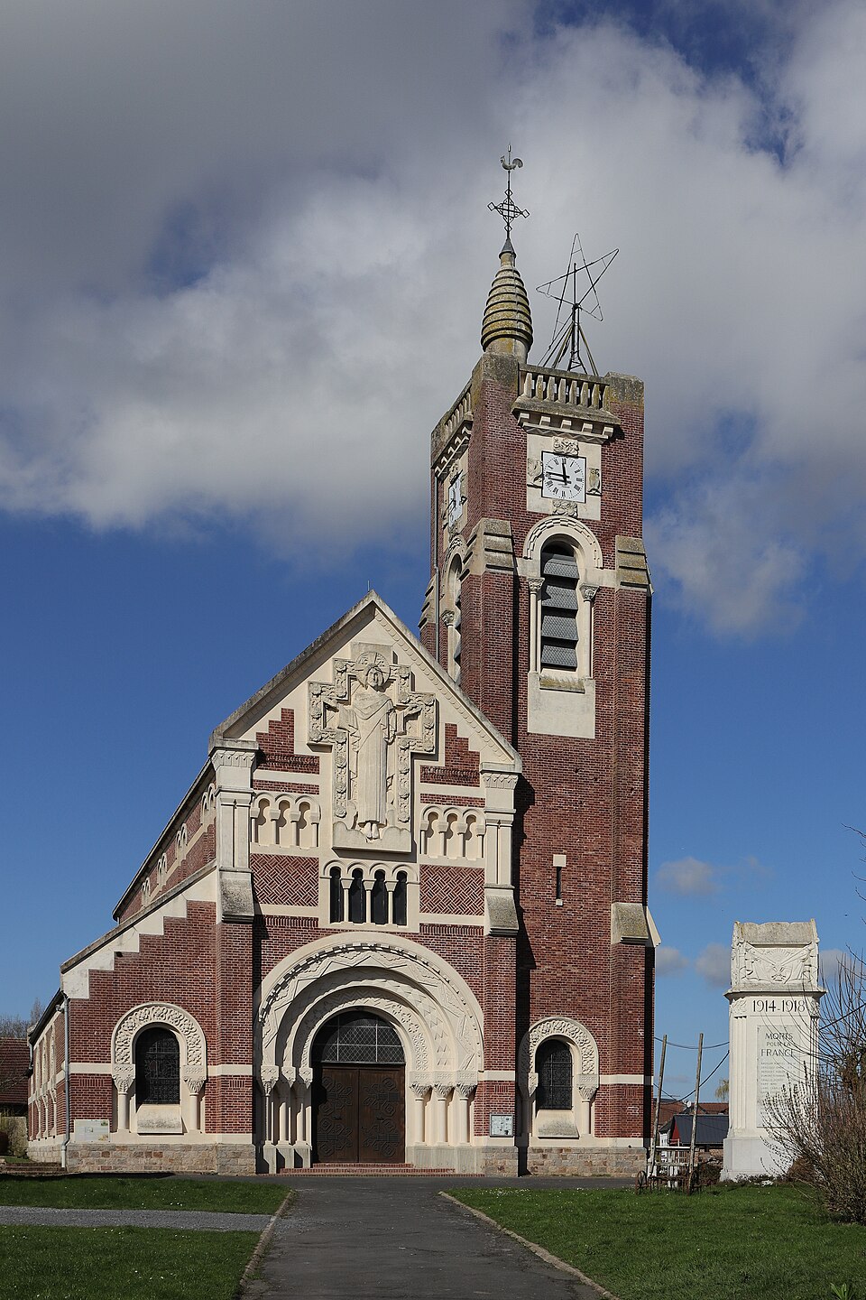 Eglise Saint — Martin d'Abancourt (Nord)